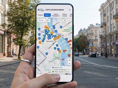 Карта безопасности жителей Киева: какие онлайн-сервисы помогут сохранить жизнь