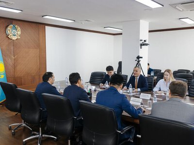 Болат Акчулаков обсудил с президентом Итало-Казахстанской торговой ассоциации перспективы сотрудничества