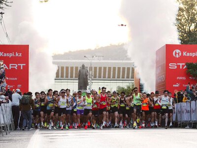 Юбилейный Almaty Marathon собрал рекордное число иностранных участников
