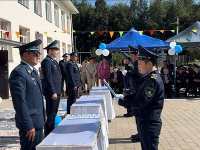 Первый полицейский класс Жас сақшы открылся в Коксуском районе