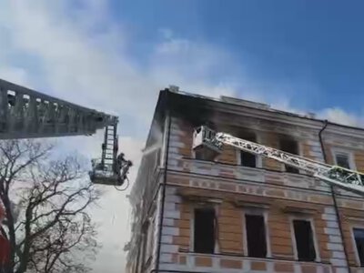 Повторное попадание БПЛА в центре Киева: увеличивается количество жертв и руин
