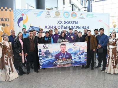 Завоевавшую бронзовую медаль Азиатских игр столичную спортсменку торжественно встретили в Астане