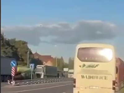 Недалеко от границы Украины и Польши упал российский дрон: поврежден КПП Ягодин