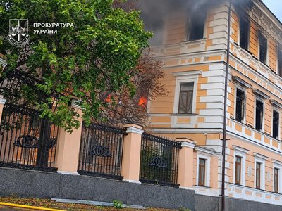 «Поздравляли коллегу с днем ​​рождения»: работник рассказал о моменте прилета российского дрона в здание НАН