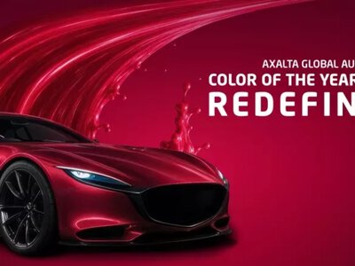 Axalta раскрывает Redefined: Рубиновый цвет 2027 года для авто, переосмысливающий эстетику