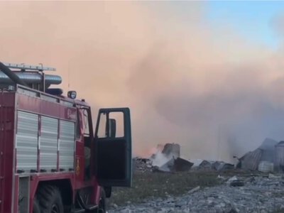 В России как минимум 13 человек погибли из-за пожара на складе пиротехники