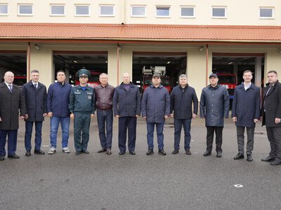 Делегация МЧС Казахстана посетила Белорусскую АЭС