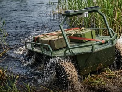Более 40 км по суше и по воде: ВСУ впервые применили амфибию НРК для обеспечения логистики