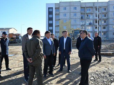 Аким города проверил ход работ на строительных и инфраструктурных объектах