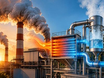 Ученые создали установку, которая превращает дымовые газы в дополнительный источник энергии