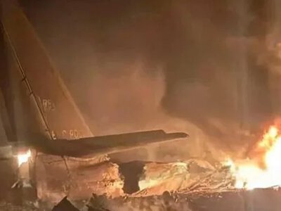В Амурской области рф разбился бомбардировщик Ту-95: шестеро членов экипажа погибли