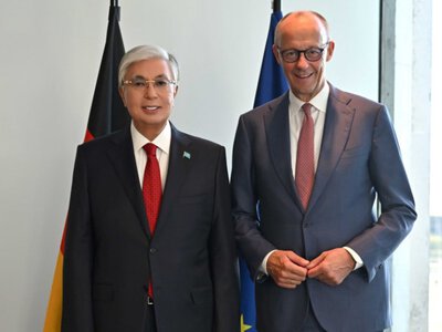 Президент Касым-Жомарт Токаев провел переговоры с Канцлером Фридрихом Мерцем 