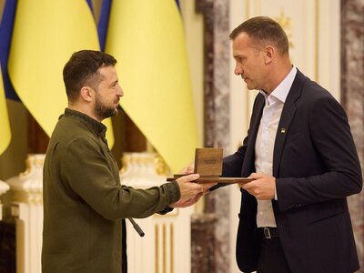 Зеленский по-особому поздравил Шевченко с 50-летием