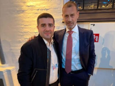 Premyer Liqa klubunun iki önəmli şəxsi UEFA və PSJ-nin prezidentləri ilə F OTOLAR