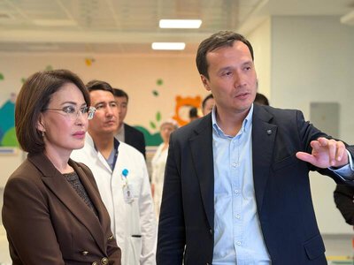 Министр здравоохранения посетила новый детский травмпункт в столице