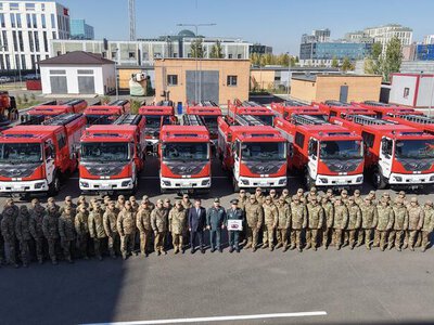 МЧС усиливает пожарную защиту растущей Астаны