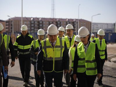 В Кокшетау возводится один из крупнейших медцентров Казахстана: строительство завершено на 76%