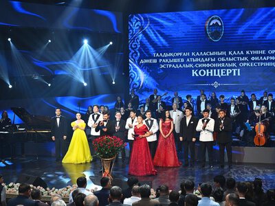 В Талдыкоргане состоялся концерт, посвященный Дню города
