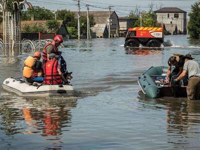 После сброса воды на Энгури ГЭС затопило село Ткваиа