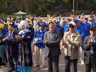 В Алматы прошел фестиваль «Золотая осень – 2026», посвященный Международному дню пожилых людей