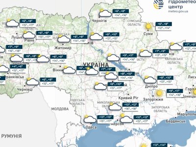 Погода на завтра, 2 октября 2026 г. в Украине: будет сухо, но ударят заморозки