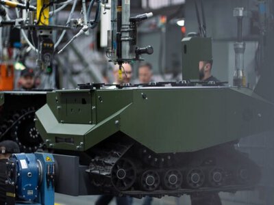 Немецкие компании ARX Robotics и DEUTZ передали Украине первую партию НРК Gereon