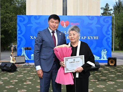 В Талдыкоргане отметили Международный день пожилых людей