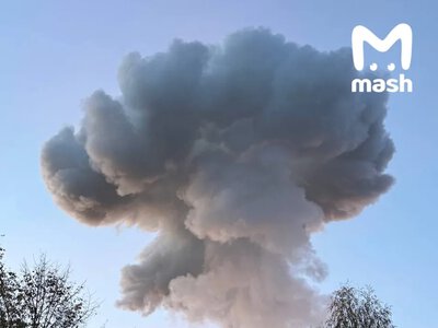Мощные взрывы прогремели на химзаводе возле Москвы, есть разрушения