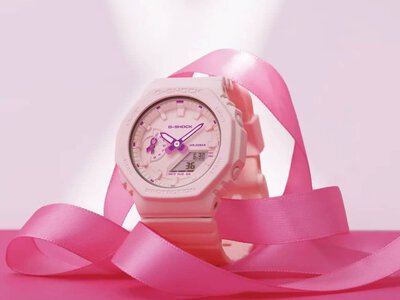 Casio представила розовые часы G-SHOCK GMA-S2100PR-4A