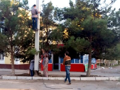 В Балканабате в Туркменистане почти ежедневно отключают электричество и газ