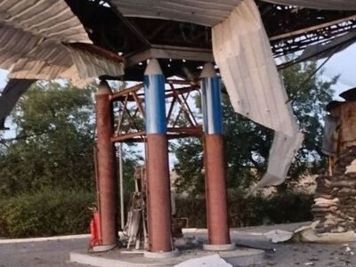 FPV-дроны провели атаку на Днепропетровскую область: поврежден АЗК Укрнафты