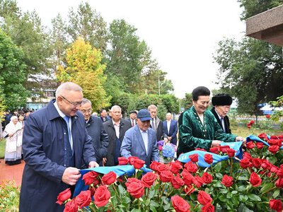 В области Жетісу отметили 90-летие Героя Социалистического Труда Зылихи Тамшибаевой
