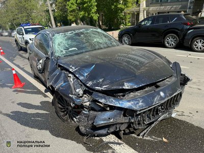 Скорость, алкоголь и разбитые авто: чем закончилась поездка водителя Maserati в Киеве