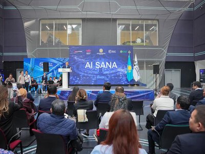 Выставка AI-Sana: представлены ИИ-проекты студентов 20 казахстанских вузов