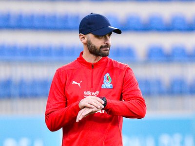 Mən futbolçulardan və məşqçi heyətindən razıyam