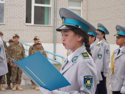 Девятый класс Жас сақшы открылся в ЗКО