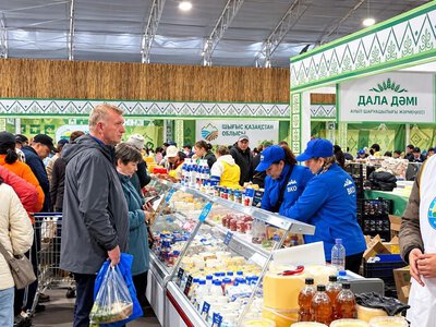 В Астане проходит сельскохозяйственная ярмарка «Дала дәмі»
