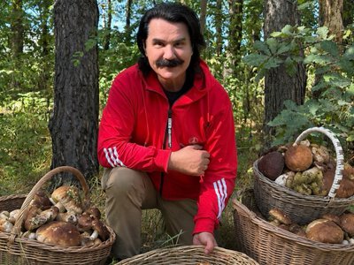 Павел Зибров похвастался богатым урожаем белых грибов: фото