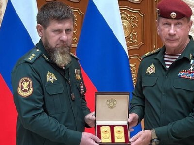 В России Путин присвоил Кадырову высшее генеральское звание