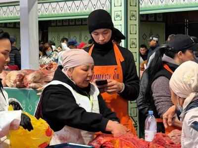«Дала дәмі»: В Астане проходит сельскохозяйственная ярмарка Актюбинской области