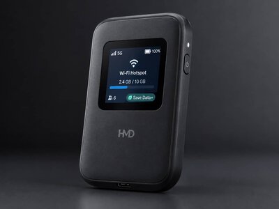 HMD Pocket Link станет портативным 5G-роутером с экраном и батареей 3000 мАч