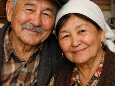  В Казахстане насчитывается 300 долгожителей старше 100 лет 