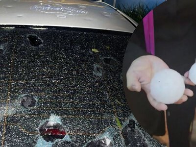 Град размером с теннисный мяч: сильный шторм накрыл Парагвай
