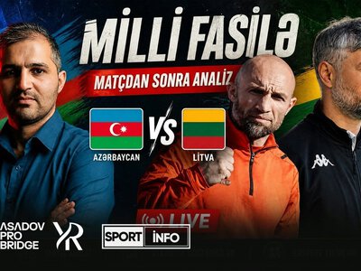 Azərbaycan millisindən xəbər almaq istəyirsiz? - “Sportinfo TV”də CANLI YAYIM