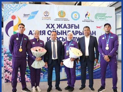 ЖАЗҒЫ АЗИЯ ОЙЫНДАРЫНДА ТҮРКІСТАН ОБЛЫСЫНЫҢ СПОРТШЫЛАРЫ 1 АЛТЫН, 3 КҮМІС ЖӘНЕ 3 ҚОЛА МЕДАЛЬ ЖЕҢІП АЛДЫ