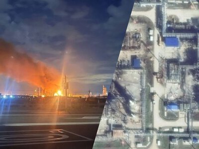 Горели все установки первичной переработки: Ильский НПЗ в России остановился после атаки дронов