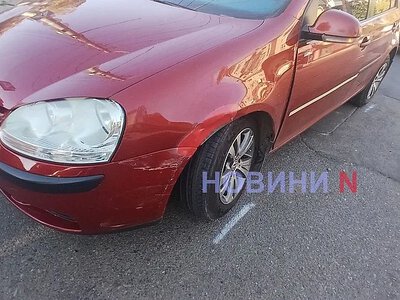 В центре Николаева столкнулись два Volkswagen
