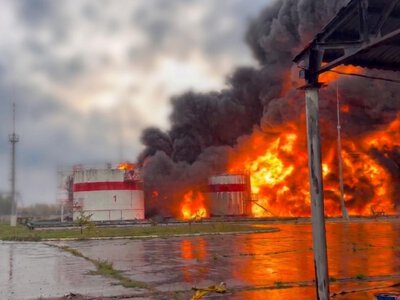 Россия уничтожила три нефтебазы, дата-центр и АЗС Amic Energy