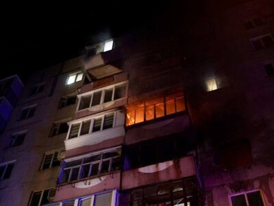  Оккупанты ударили по многоэтажке в Запорожье, есть пострадавшие 