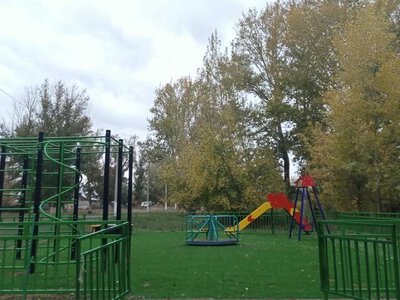 Новая площадка для игр и спорта появилась в Бухар-Жырауском районе